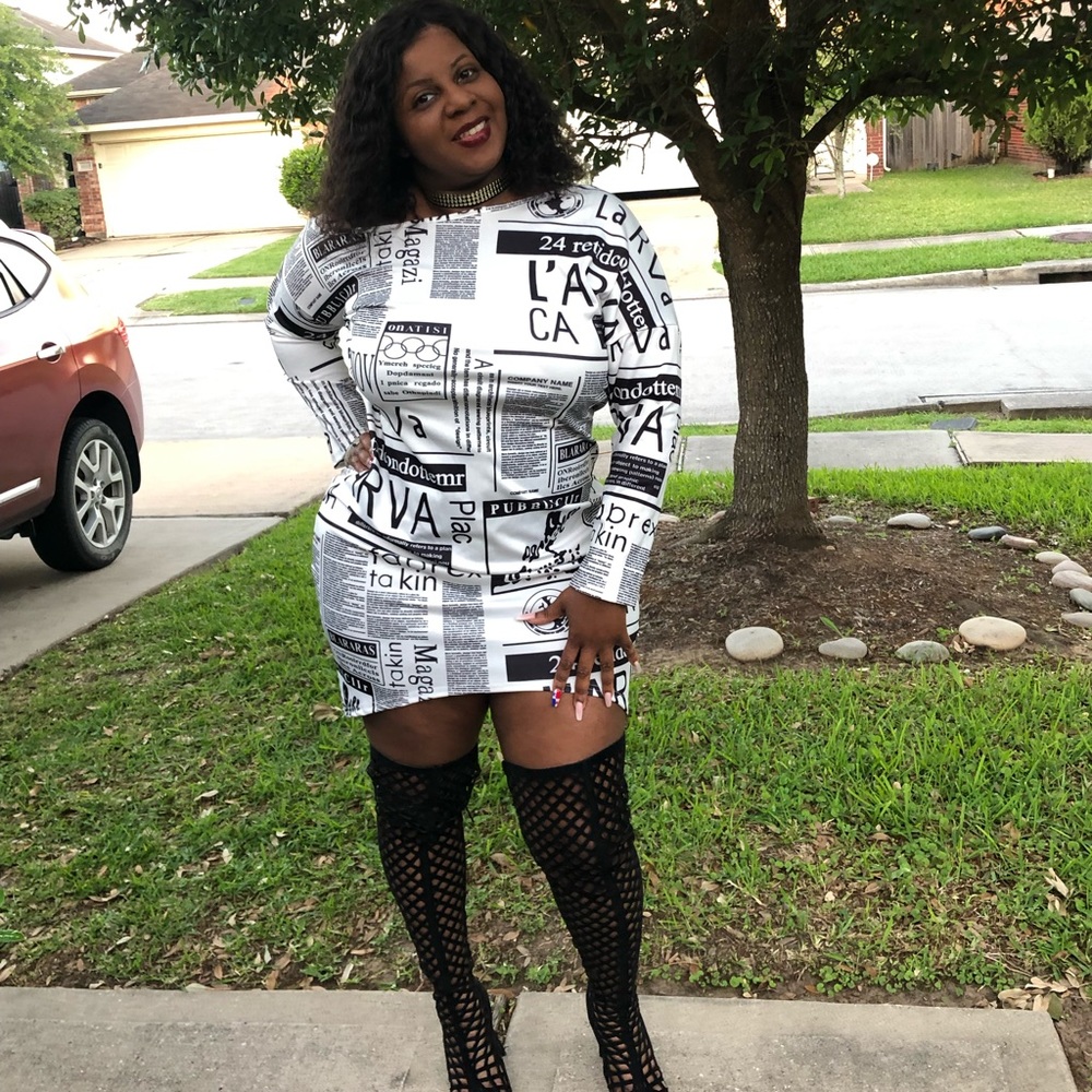 Women’s where graphic dress